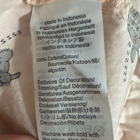 J. Crew Collectors Soft Pink Sleepy Koala Cotton PJ Sleep Shorts Small - Picture 5 of 5